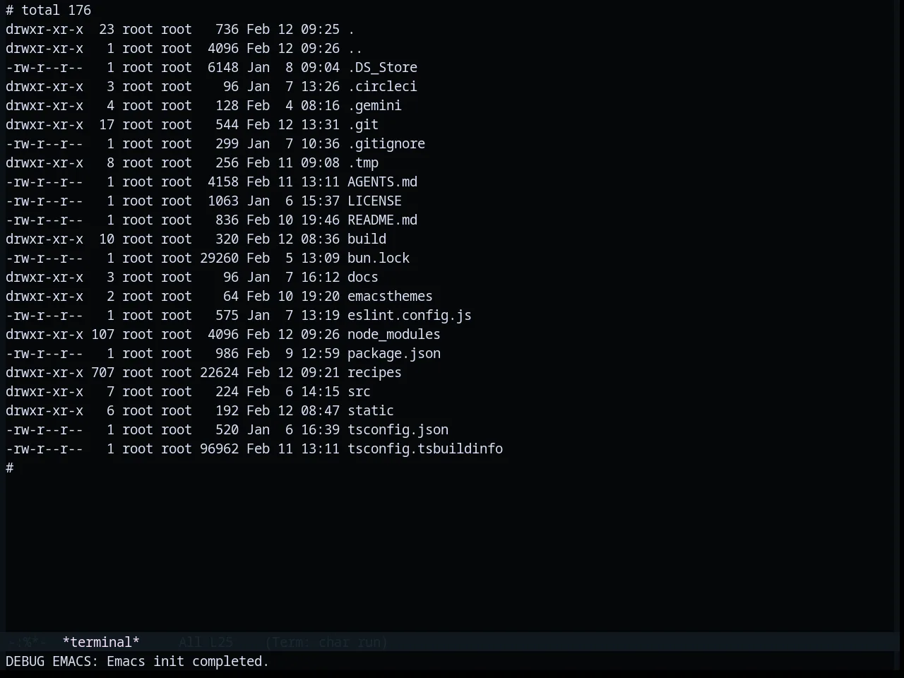 Base16 Saga Theme in term