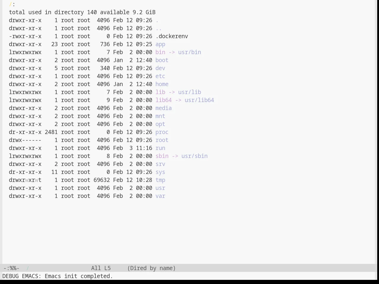 Base16 Sagelight Theme in dired