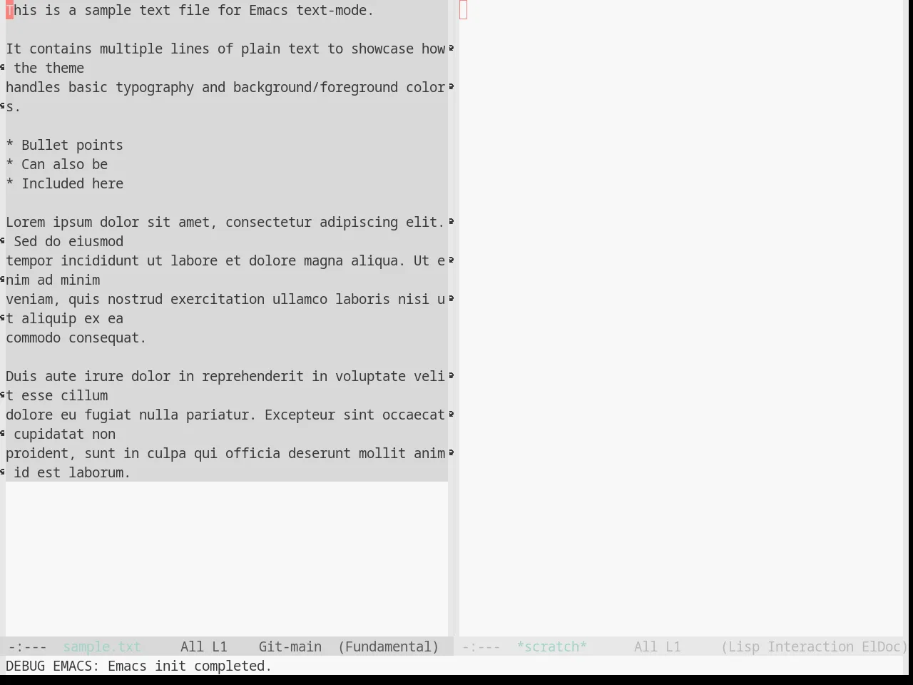 Base16 Sagelight Theme in fundamental-mode