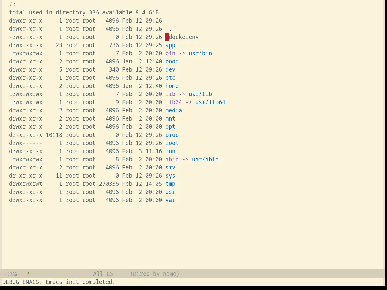 Base16 Selenized Light Theme in dired