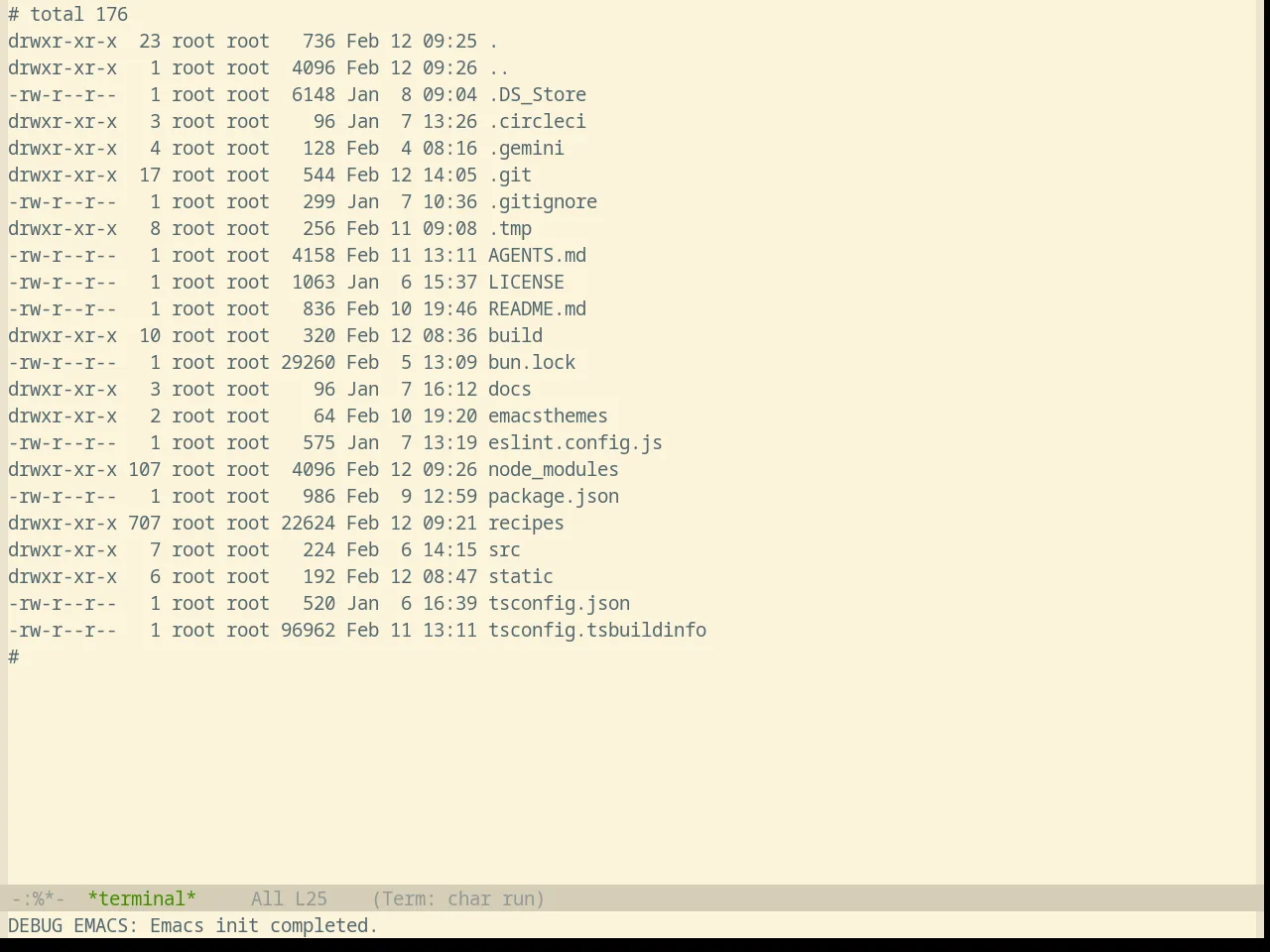 Base16 Selenized Light Theme in term