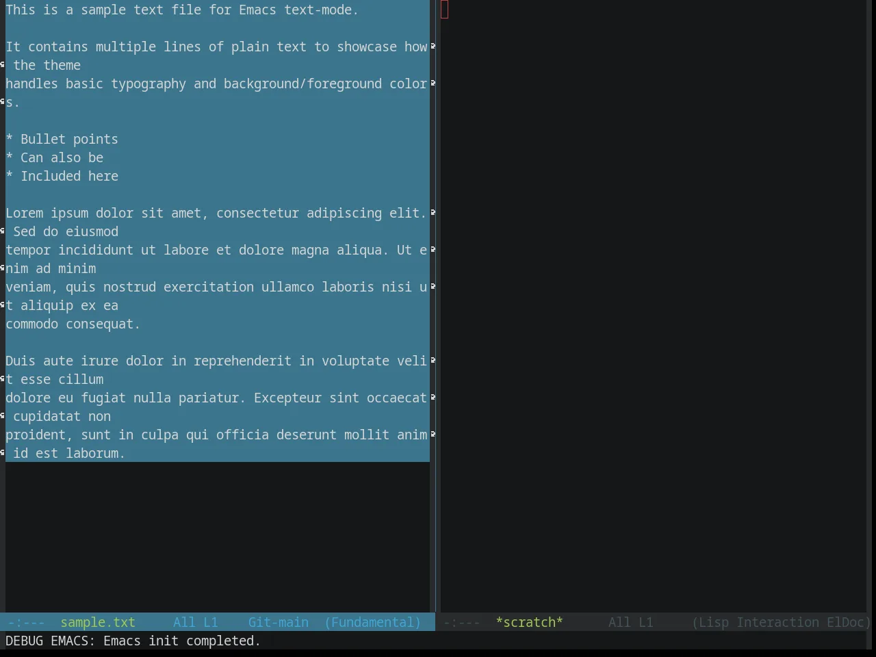 Base16 Seti Theme in fundamental-mode
