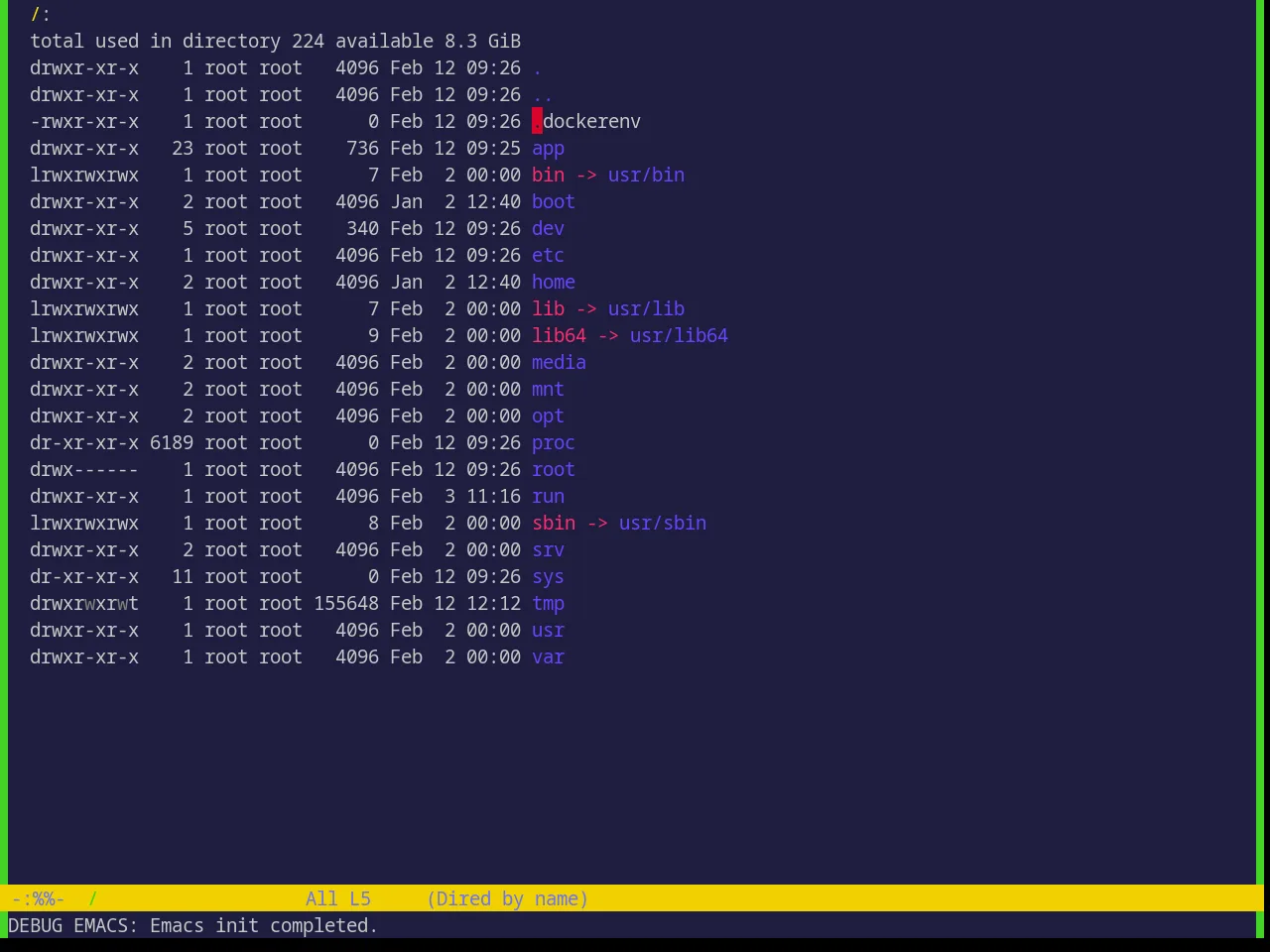Base16 Shades Of Purple Theme in dired