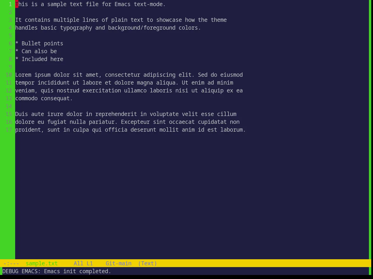 Base16 Shades Of Purple Theme in text-mode
