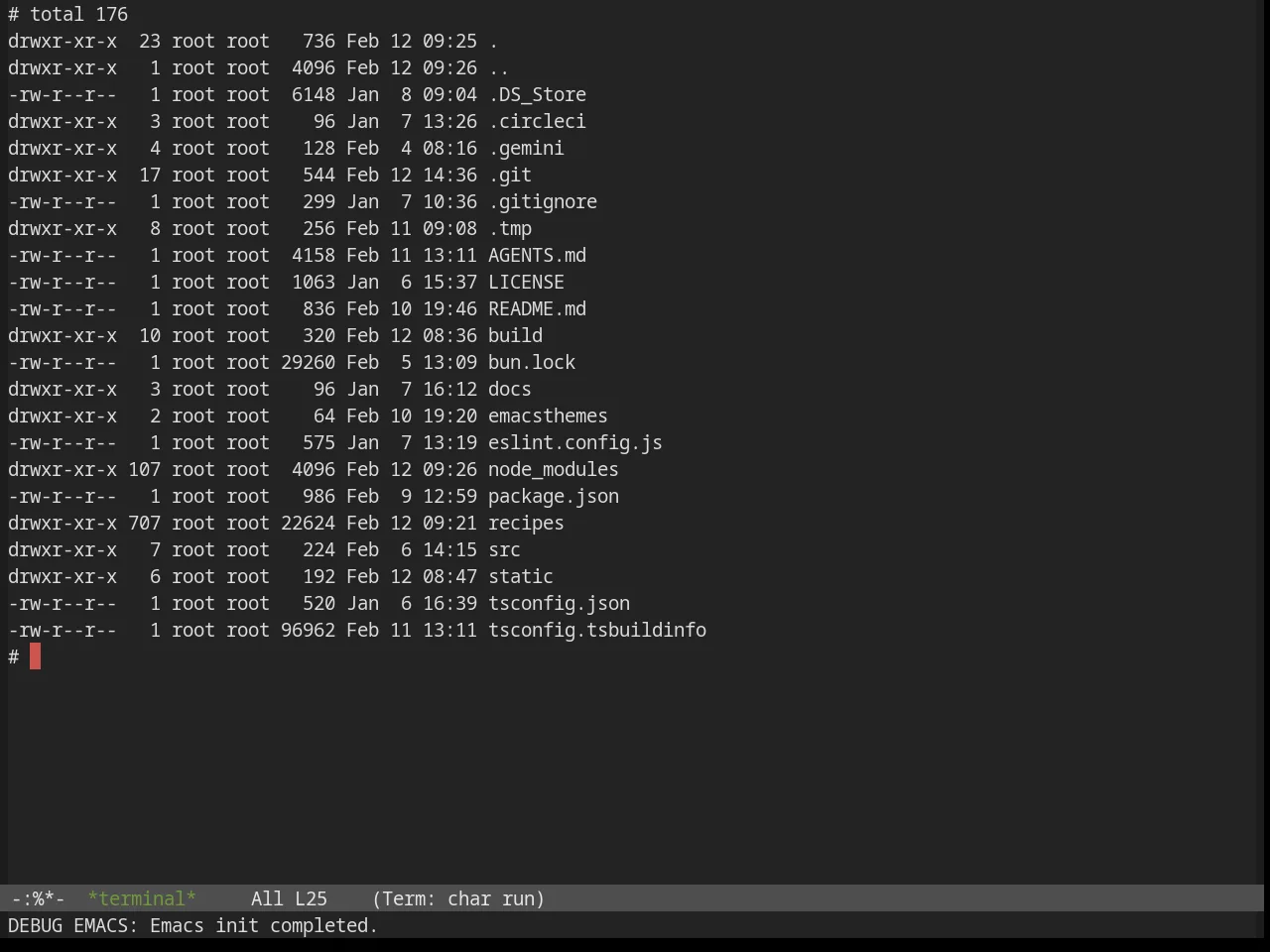 Base16 Shadesmear Dark Theme in term