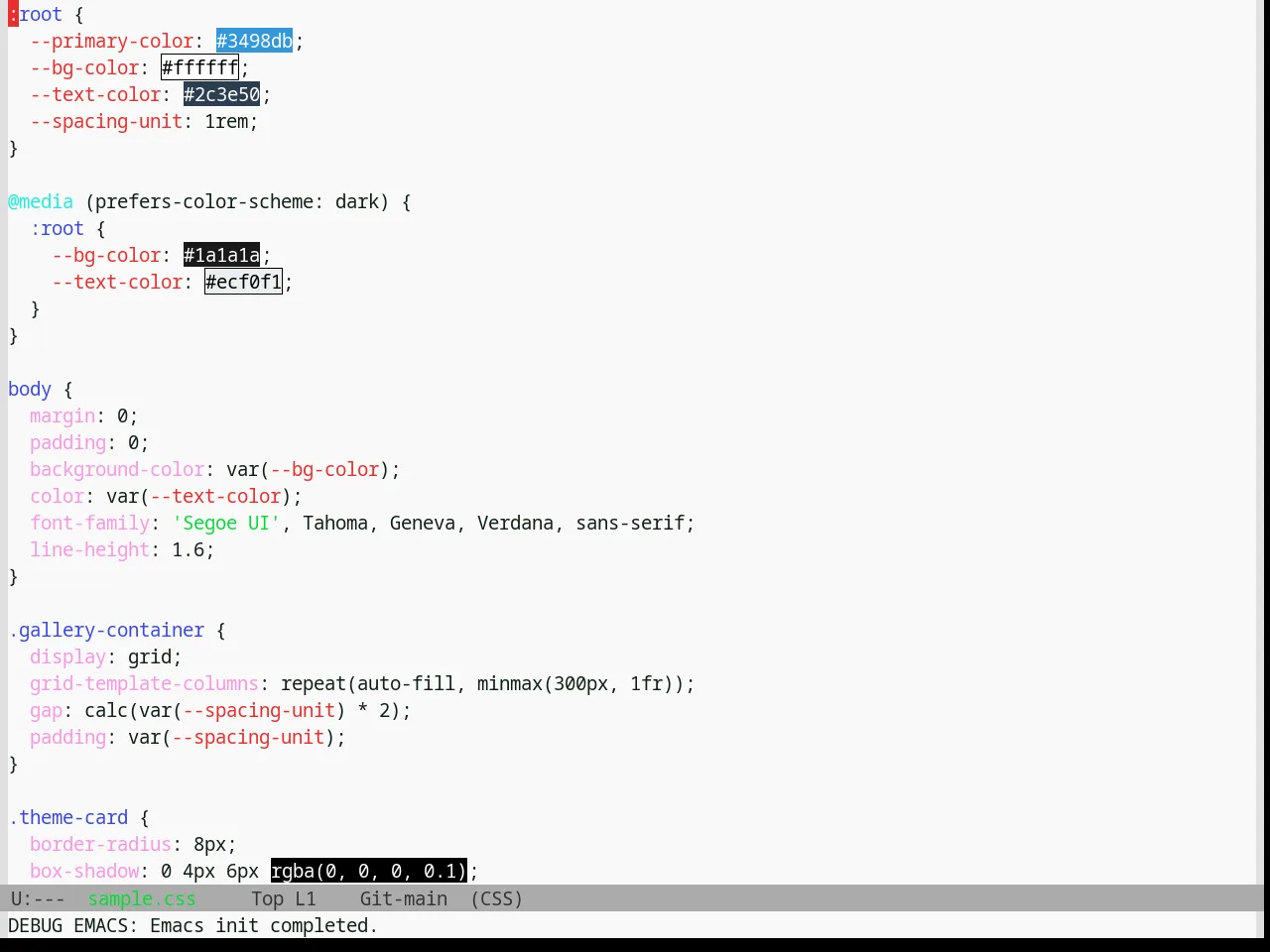Base16 Shapeshifter Theme in css-mode