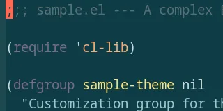 Preview of Base16 Silk Dark Theme theme