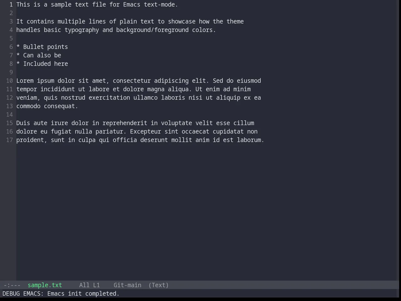 Base16 Snazzy Theme in text-mode