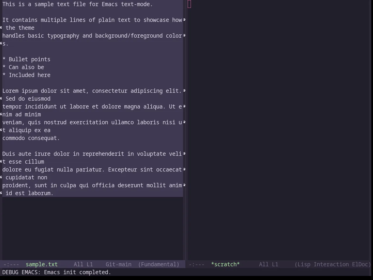 Base16 Soft Server Theme in fundamental-mode