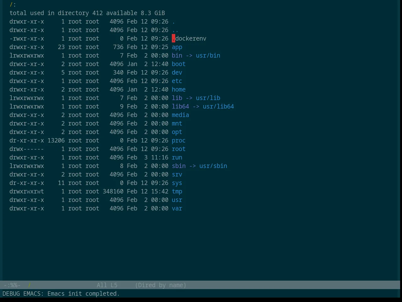 Base16 Solarized Dark Theme in dired