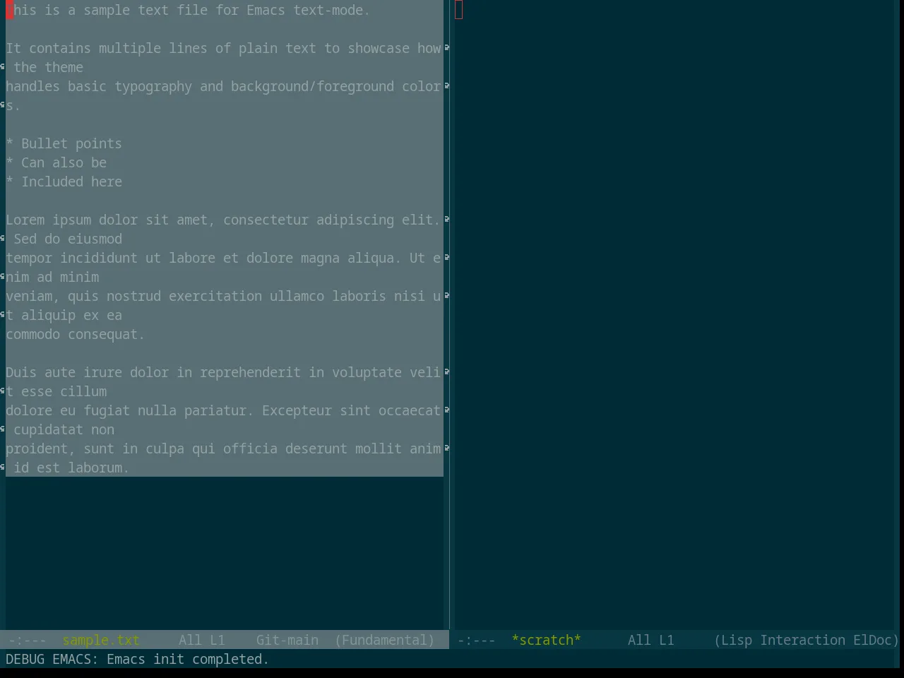 Base16 Solarized Dark Theme in fundamental-mode