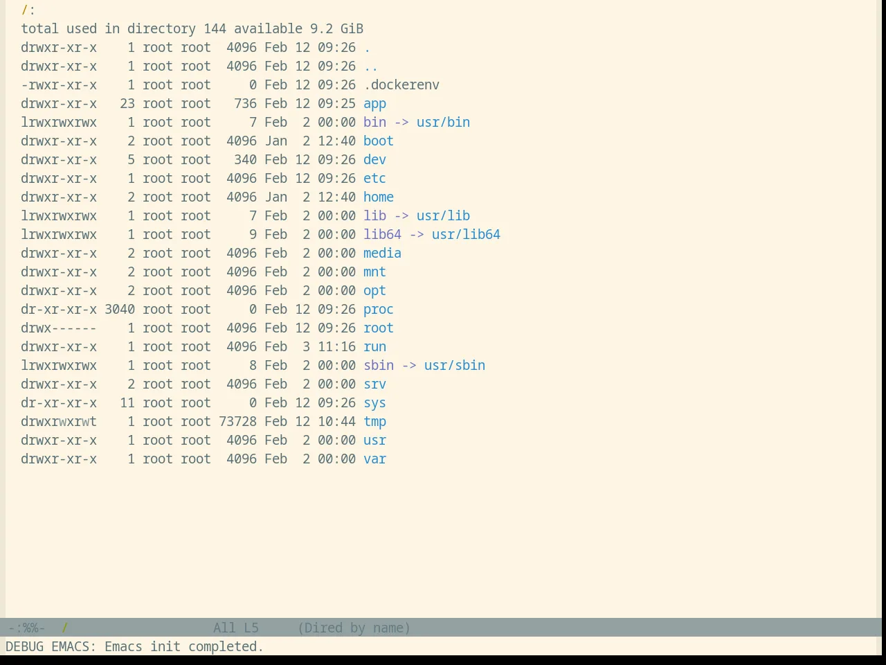 Base16 Solarized Light Theme in dired