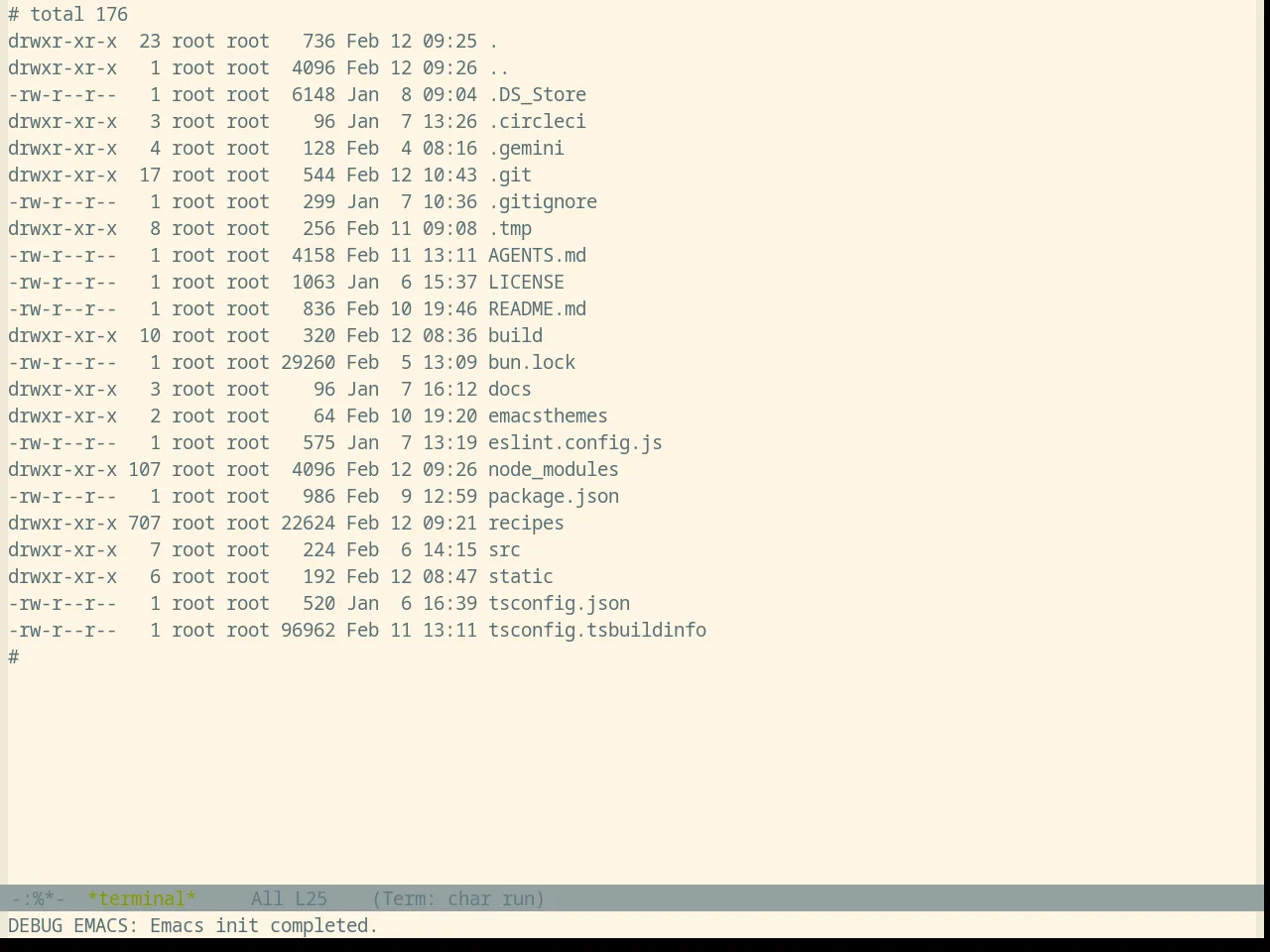 Base16 Solarized Light Theme in term
