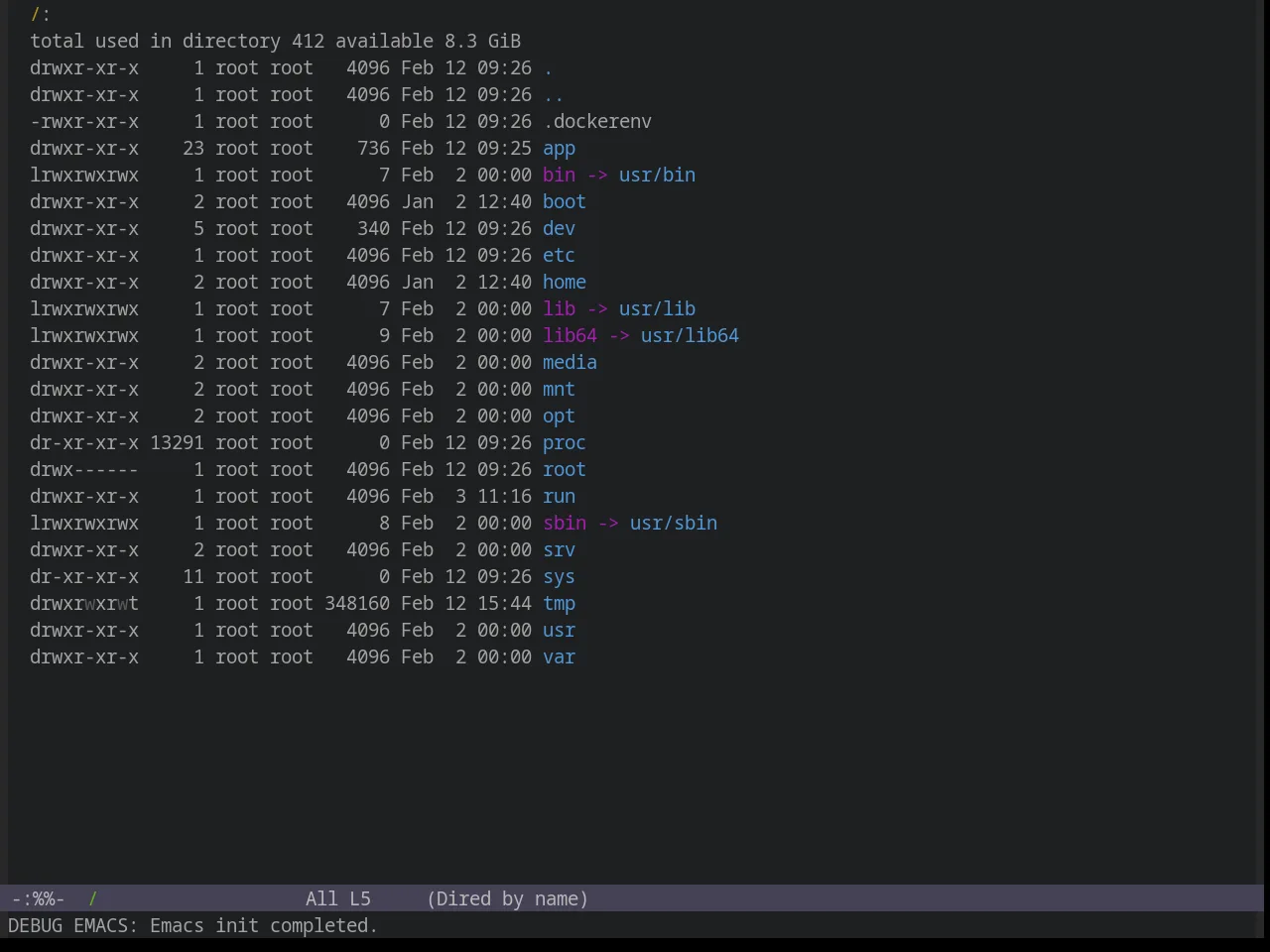 Base16 Spacemacs Theme in dired