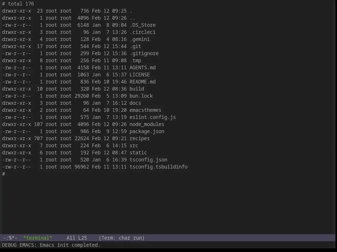 Base16 Spacemacs Theme in term