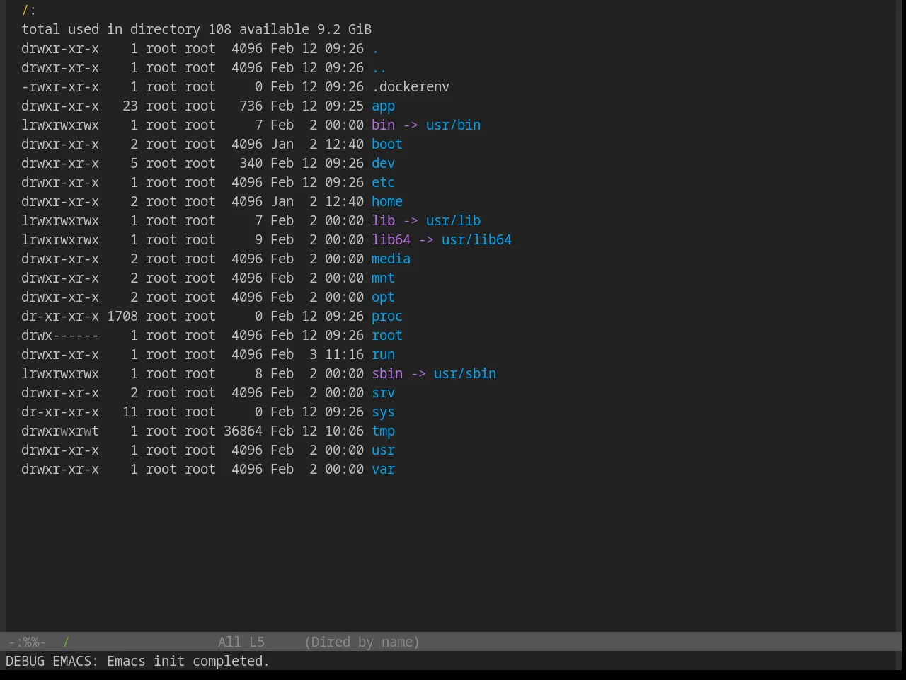 Base16 Standardized Dark Theme in dired