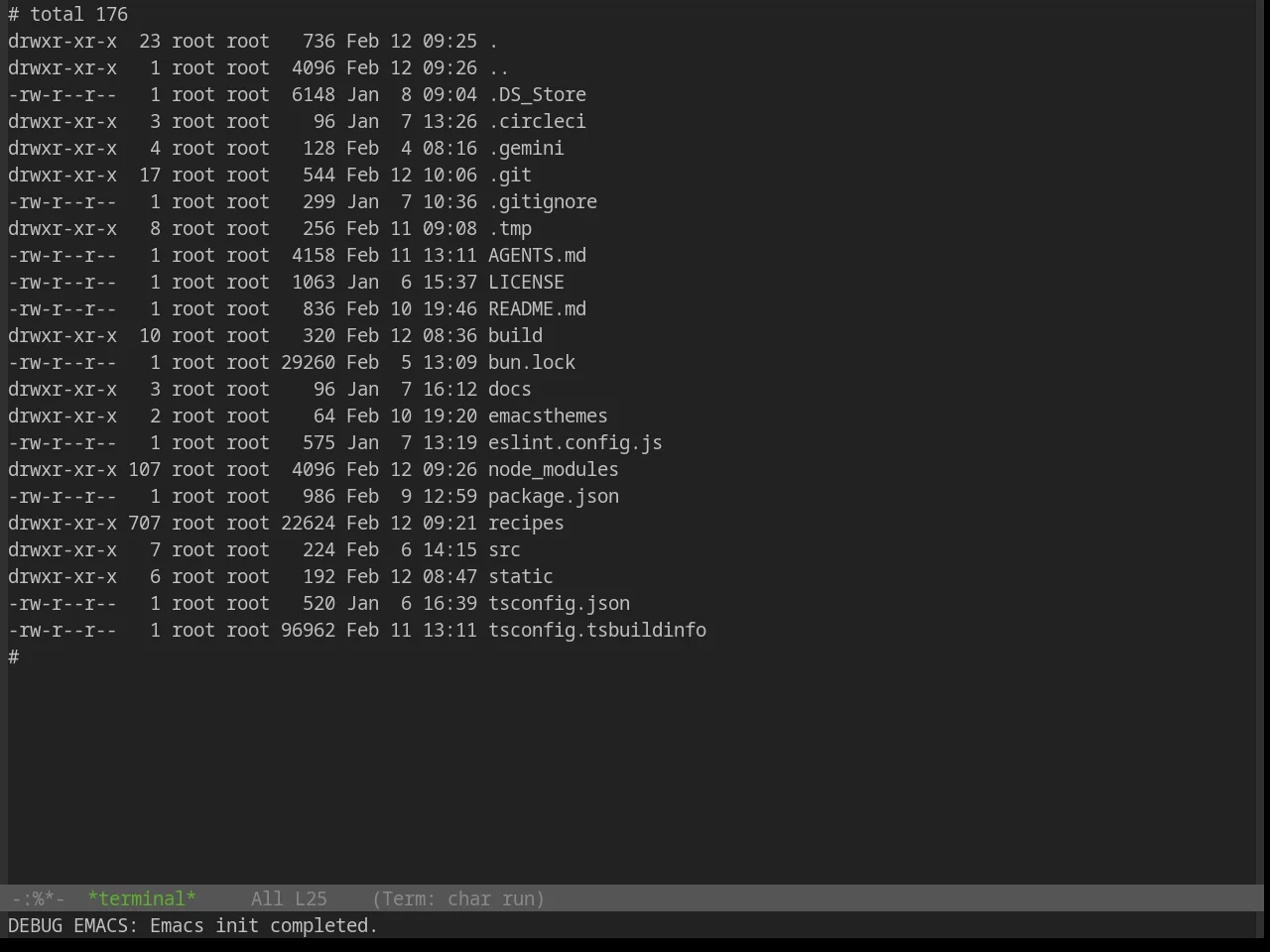 Base16 Standardized Dark Theme in term