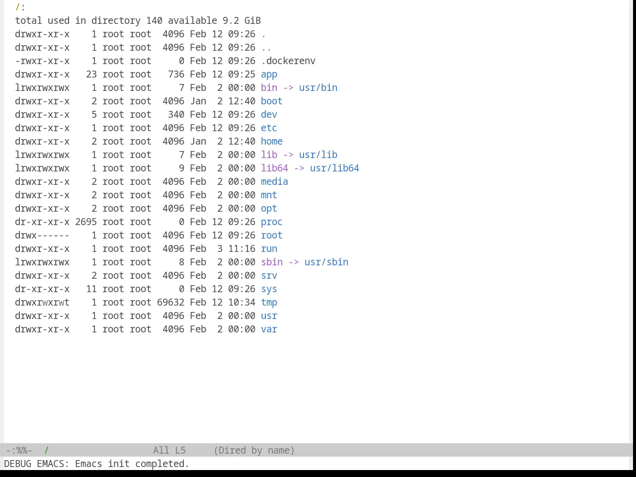Base16 Standardized Light Theme in dired