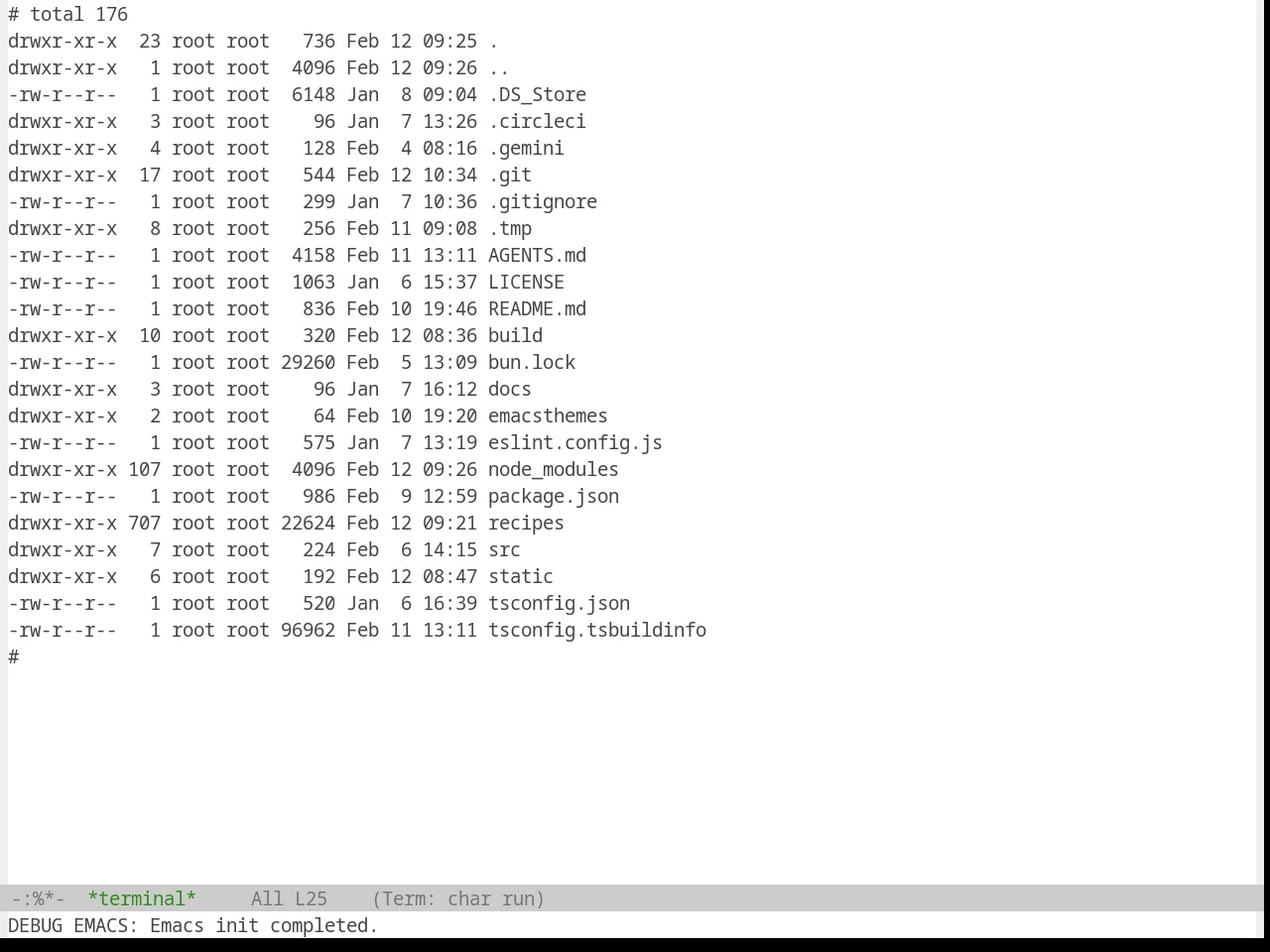 Base16 Standardized Light Theme in term