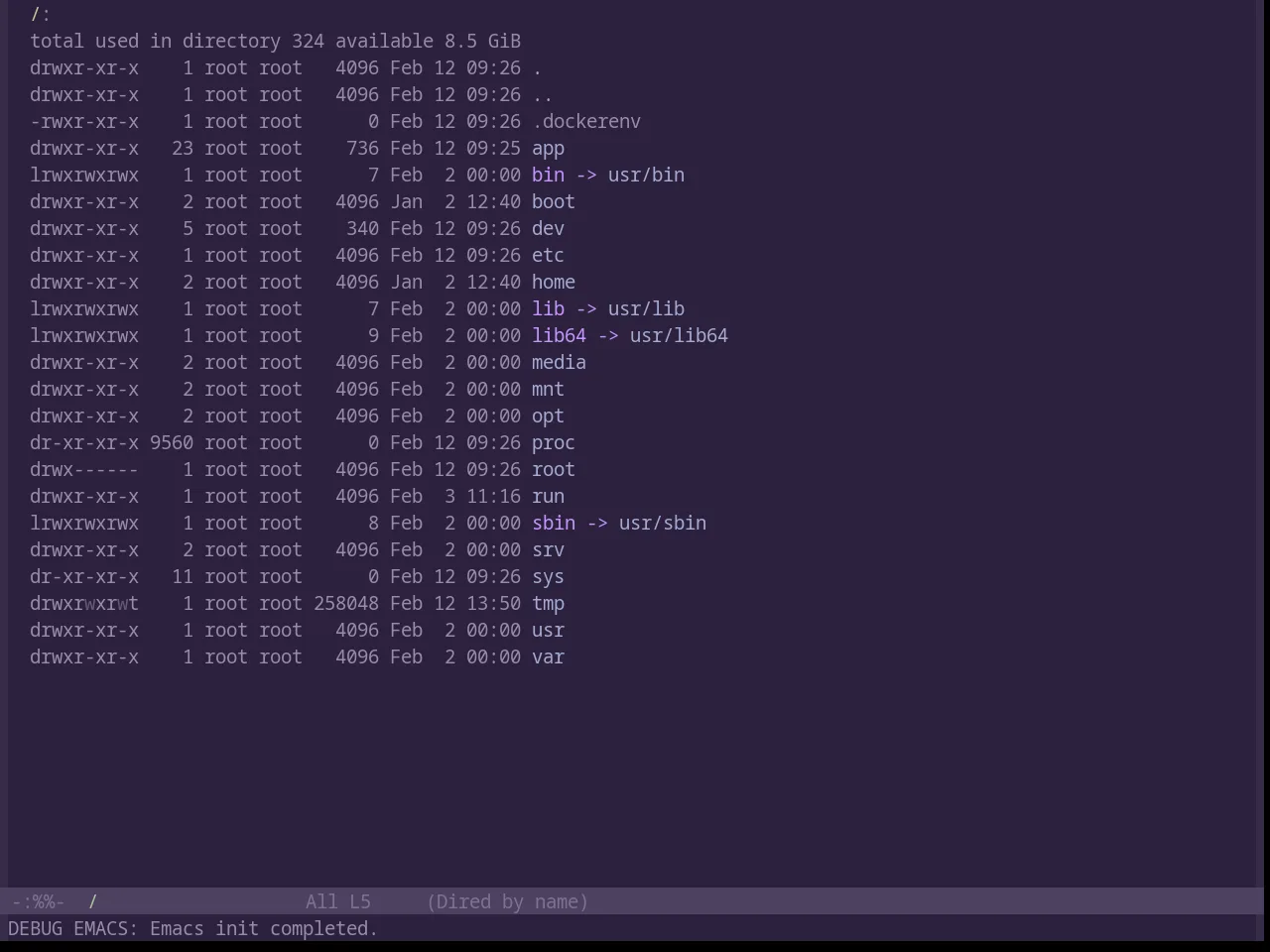 Base16 Stella Theme in dired