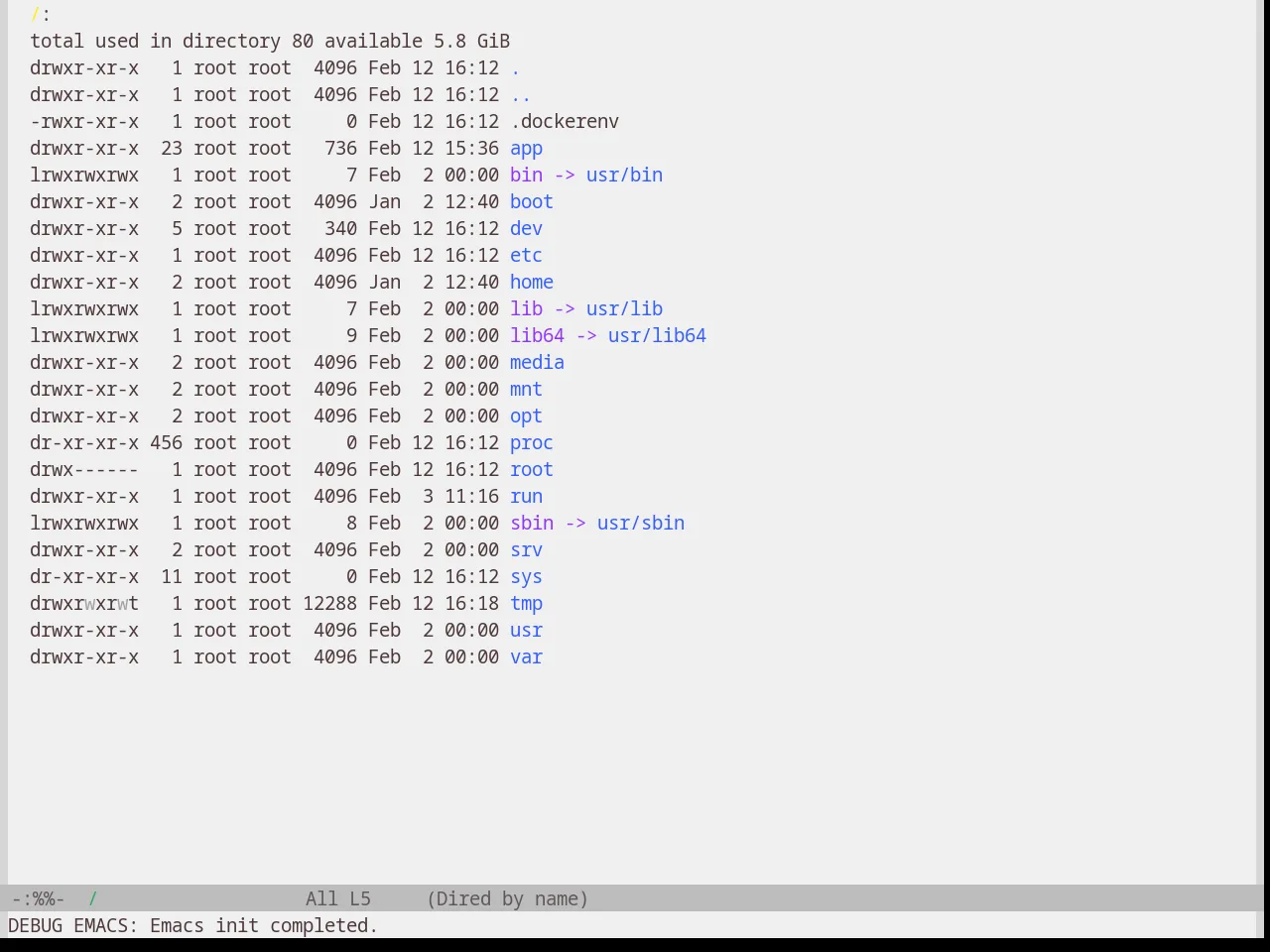 Base16 Still Alive Theme in dired