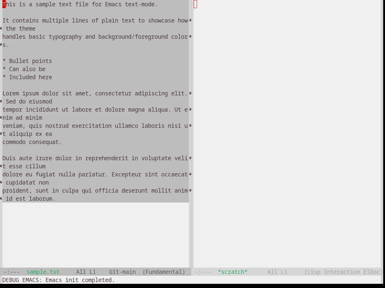 Base16 Still Alive Theme in fundamental-mode