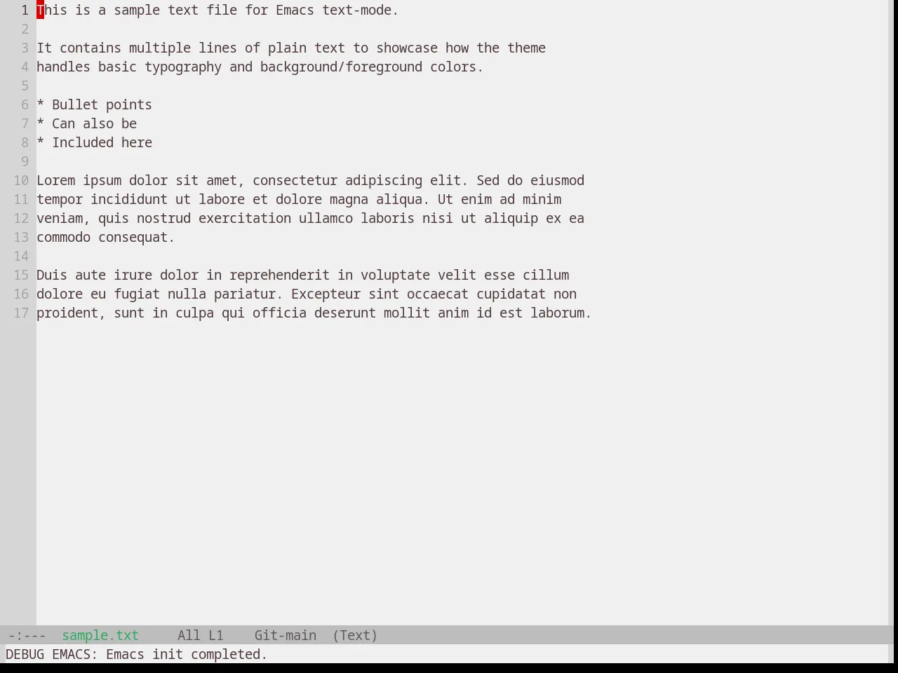 Base16 Still Alive Theme in text-mode