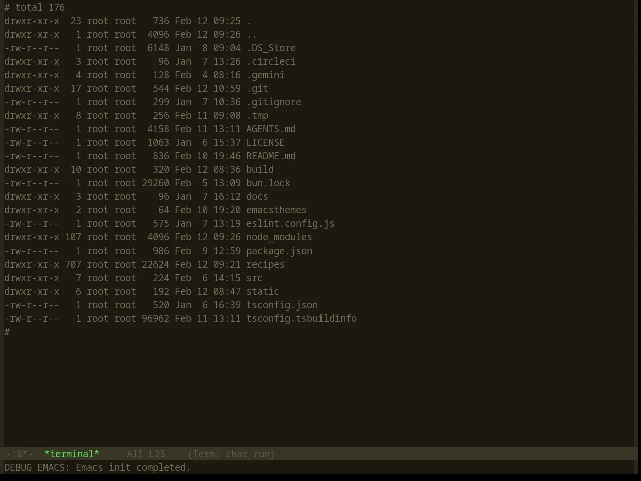 Base16 Summercamp Theme in term