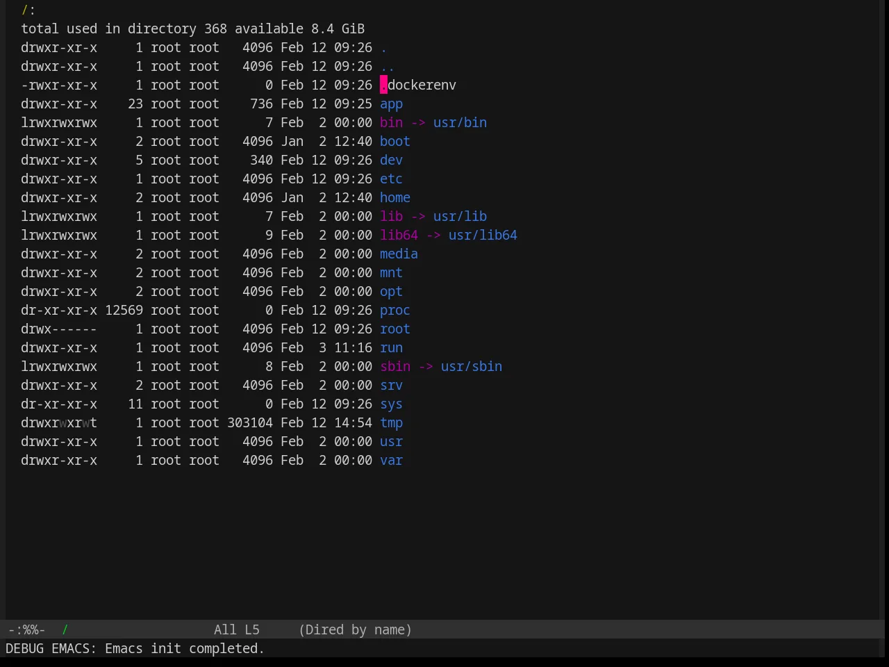 Base16 Summerfruit Dark Theme in dired
