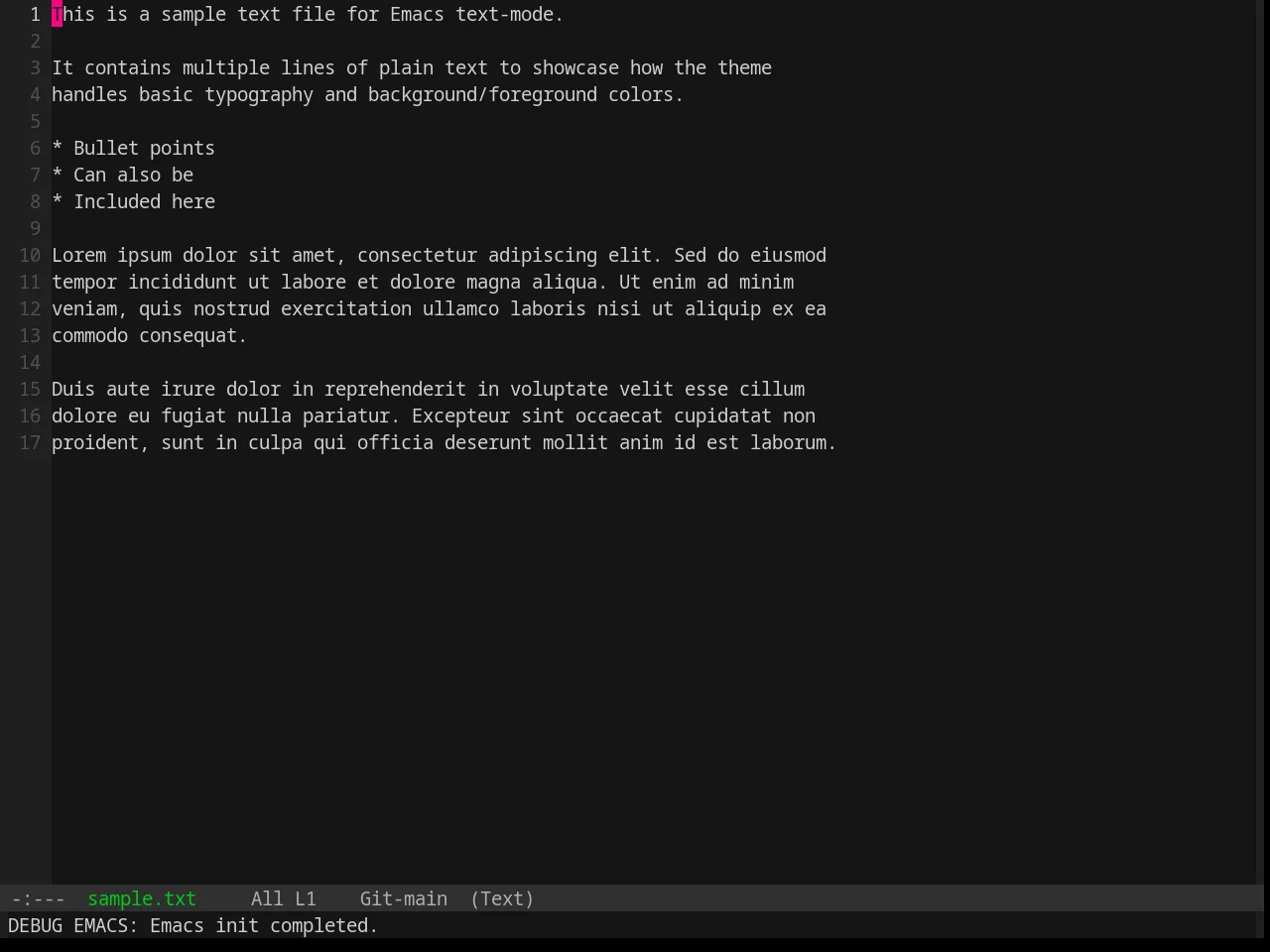 Base16 Summerfruit Dark Theme in text-mode