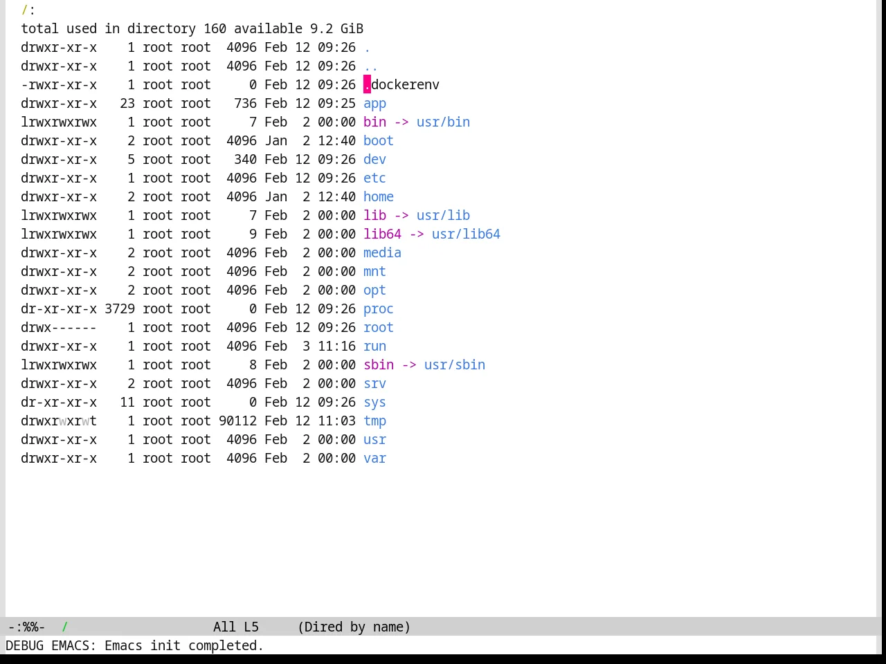 Base16 Summerfruit Light Theme in dired
