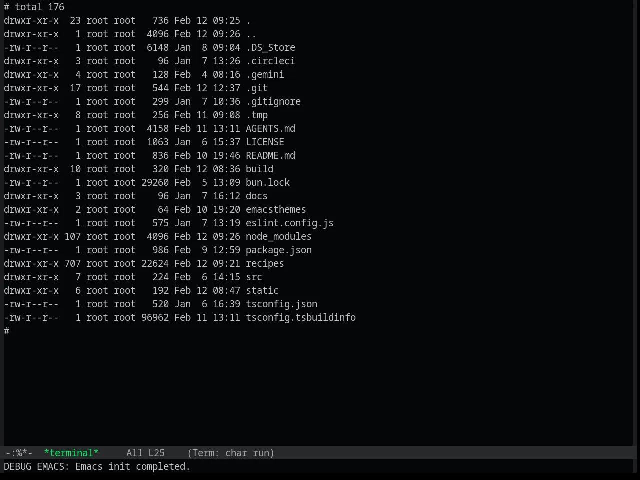 Base16 Synth Midnight Dark Theme in term