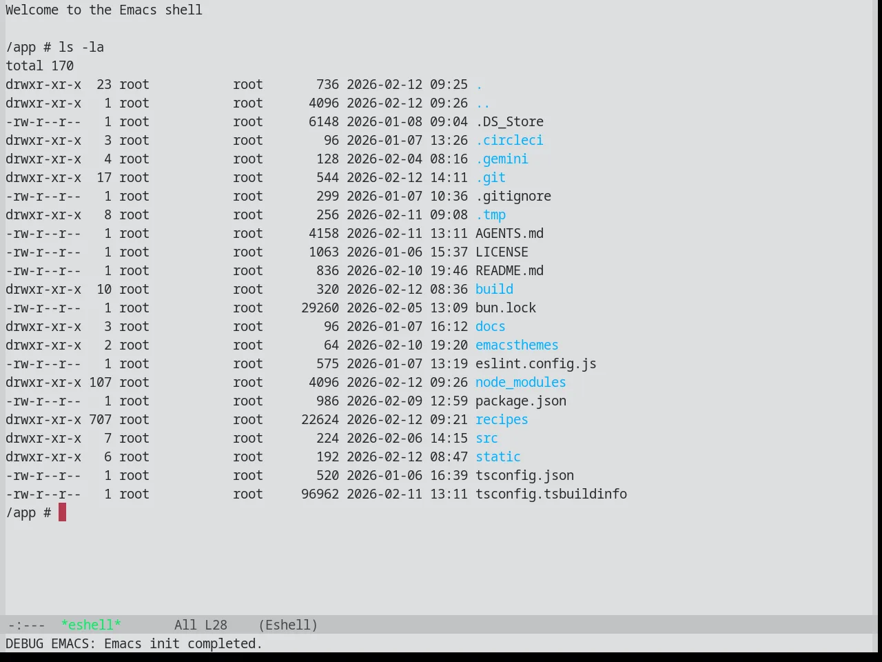 Base16 Synth Midnight Light Theme in eshell