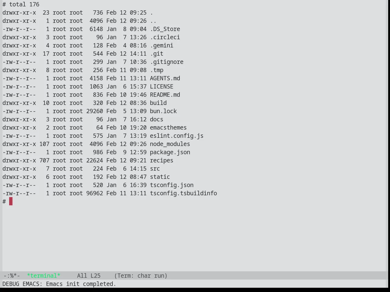 Base16 Synth Midnight Light Theme in term