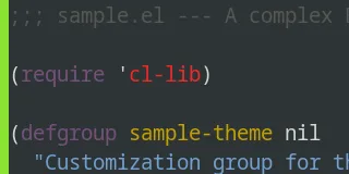 Preview of Base16 Tango Theme theme