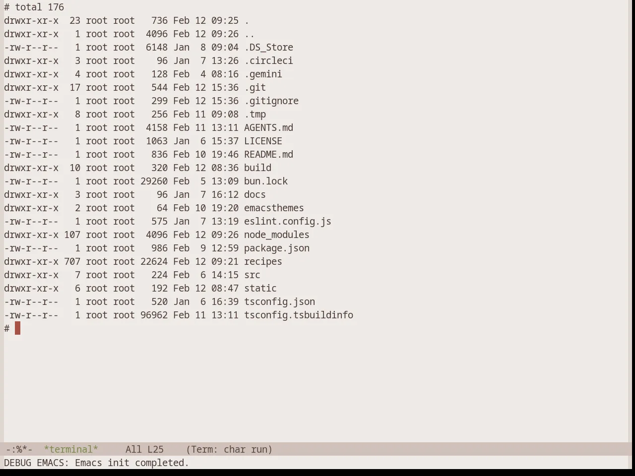 Base16 Terracotta Theme in term
