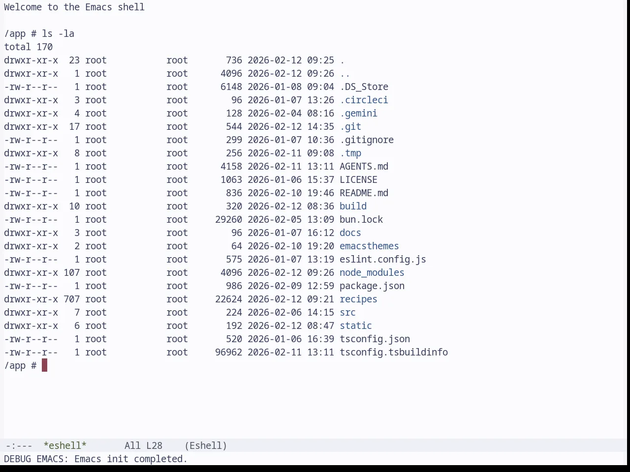 Base16 Tokyo City Light Theme in eshell