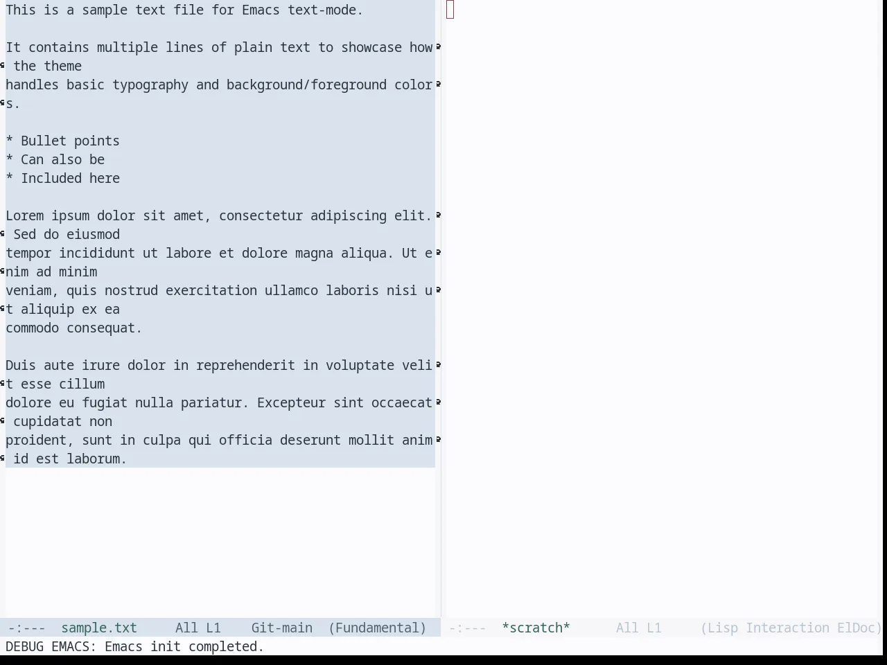 Base16 Tokyo City Terminal Light Theme in fundamental-mode
