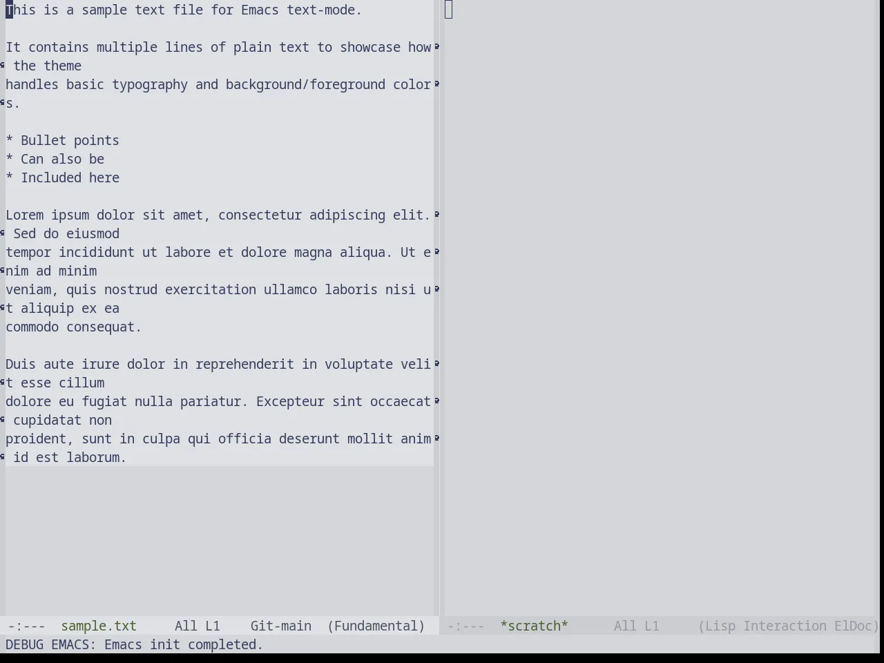 Base16 Tokyo Night Light Theme in fundamental-mode
