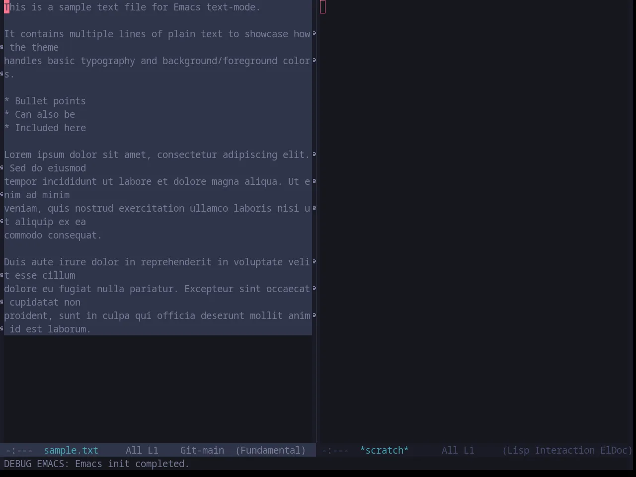 Base16 Tokyo Night Terminal Dark Theme in fundamental-mode
