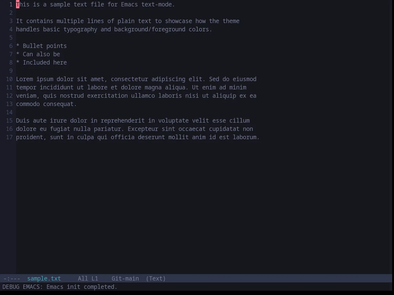 Base16 Tokyo Night Terminal Dark Theme in text-mode