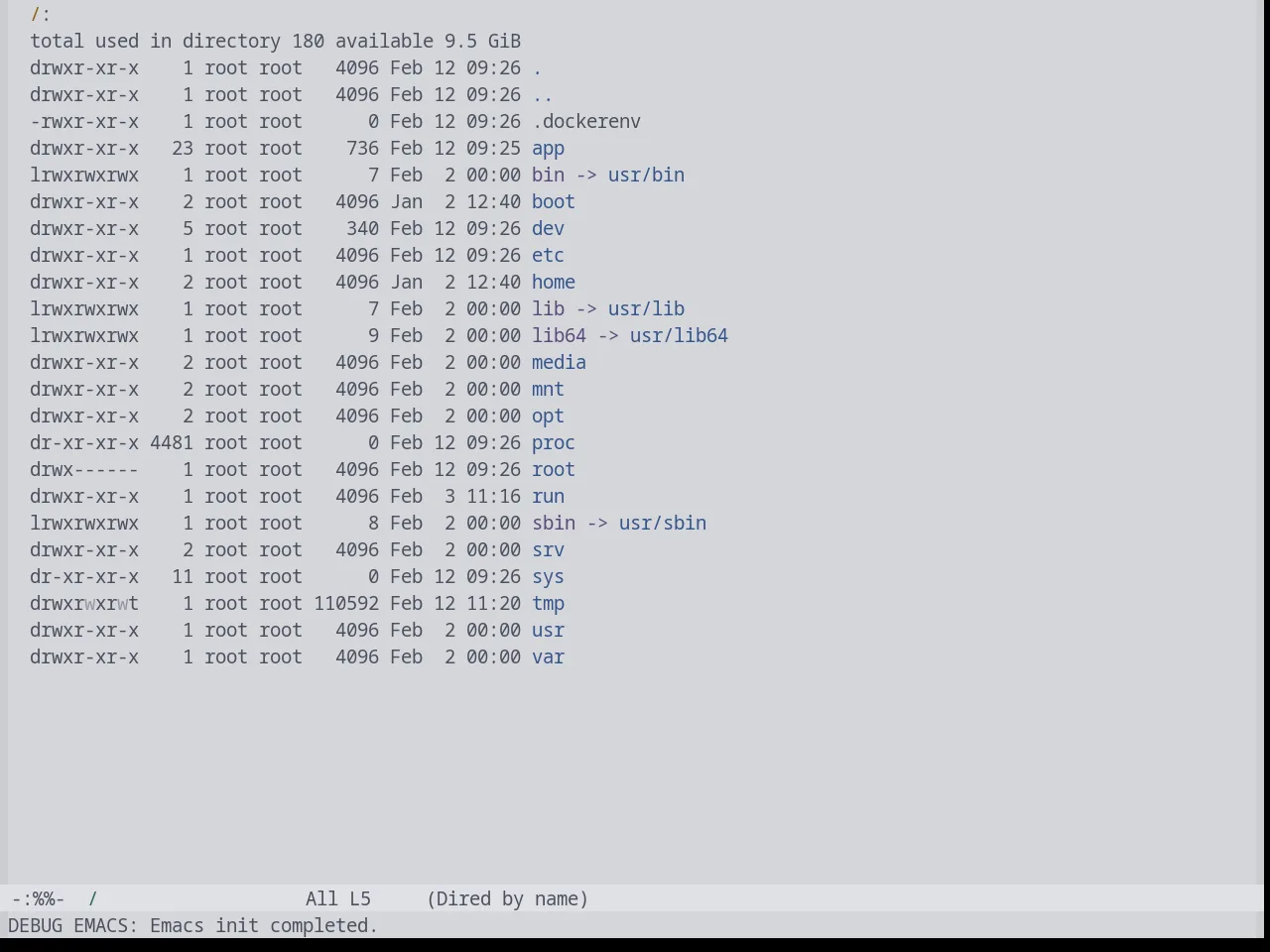 Base16 Tokyo Night Terminal Light Theme in dired
