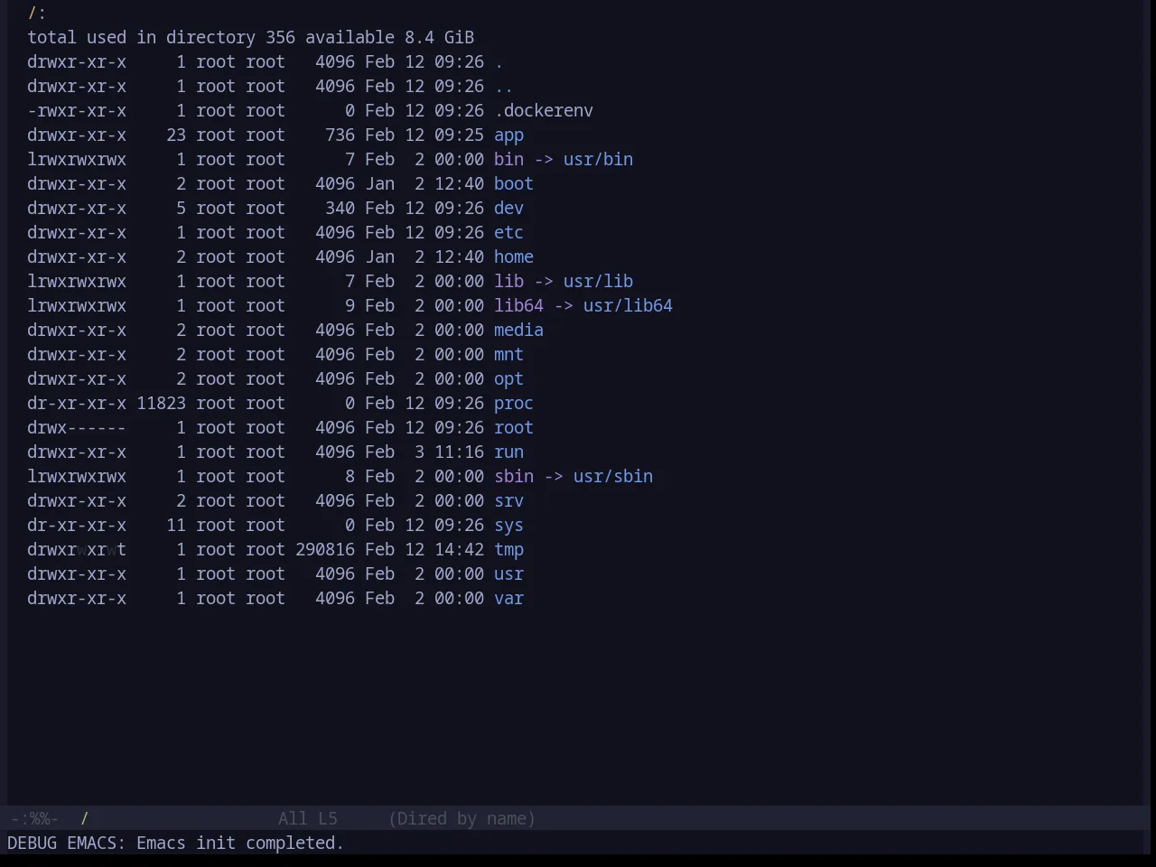 Base16 Tokyodark Terminal Theme in dired
