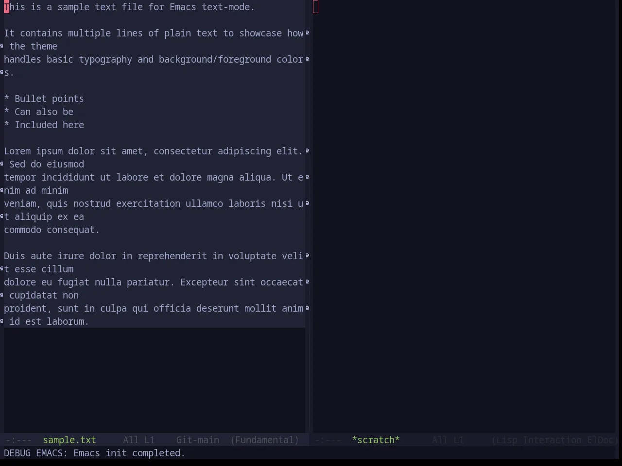 Base16 Tokyodark Terminal Theme in fundamental-mode