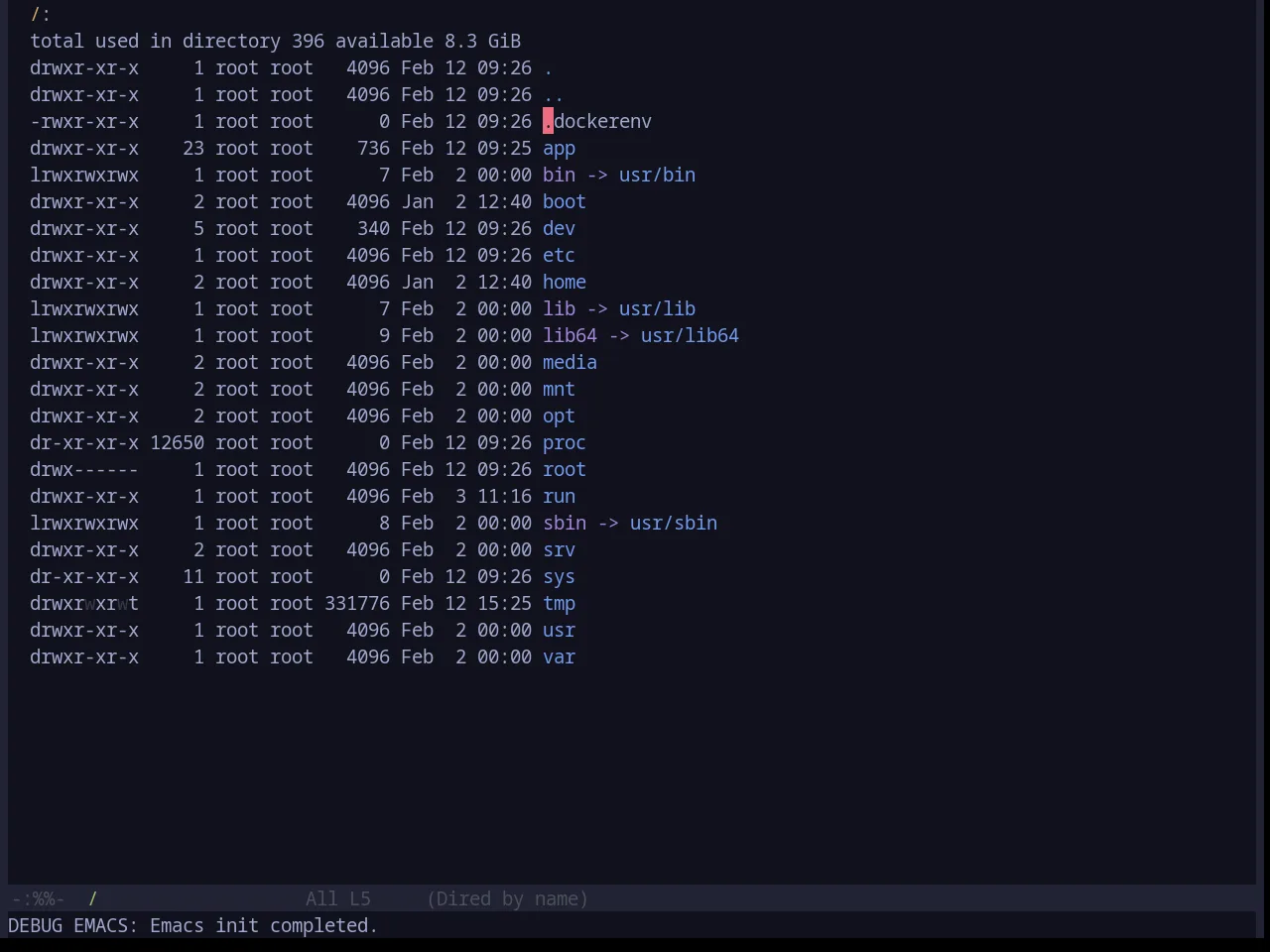 Base16 Tokyodark Theme in dired