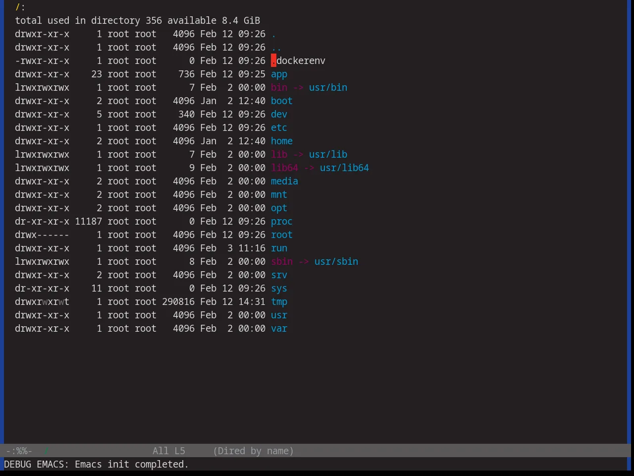 Base16 Tube Theme in dired