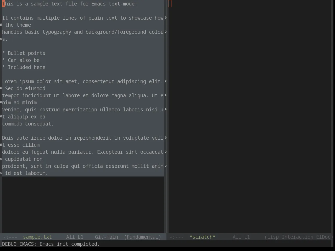 Base16 Twilight Theme in fundamental-mode