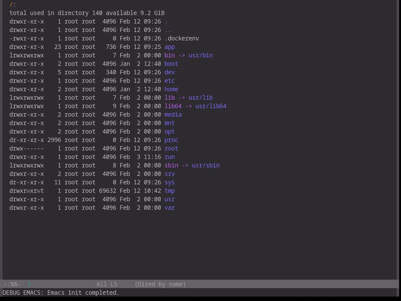 Base16 Unikitty Dark Theme in dired