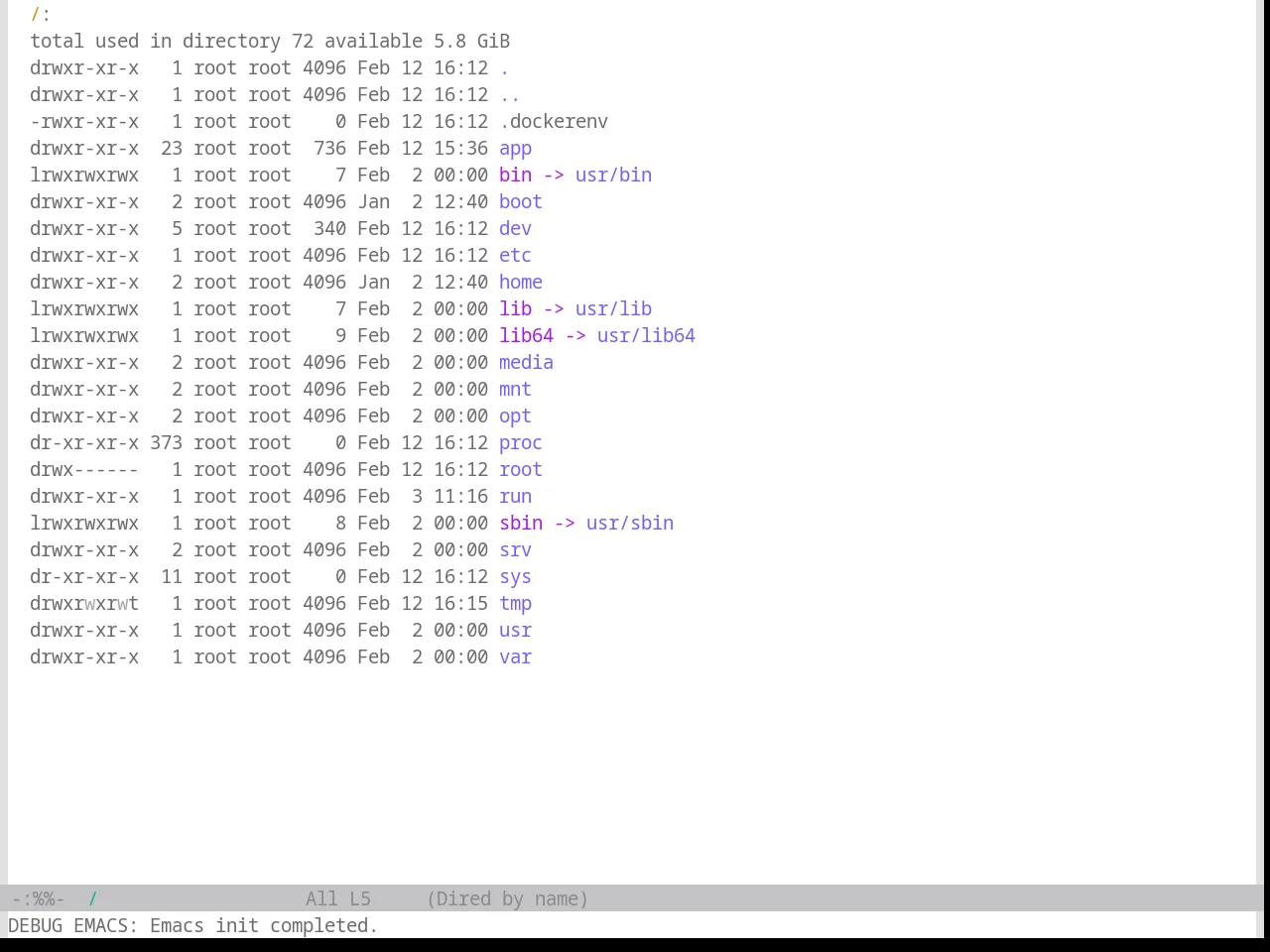 Base16 Unikitty Light Theme in dired