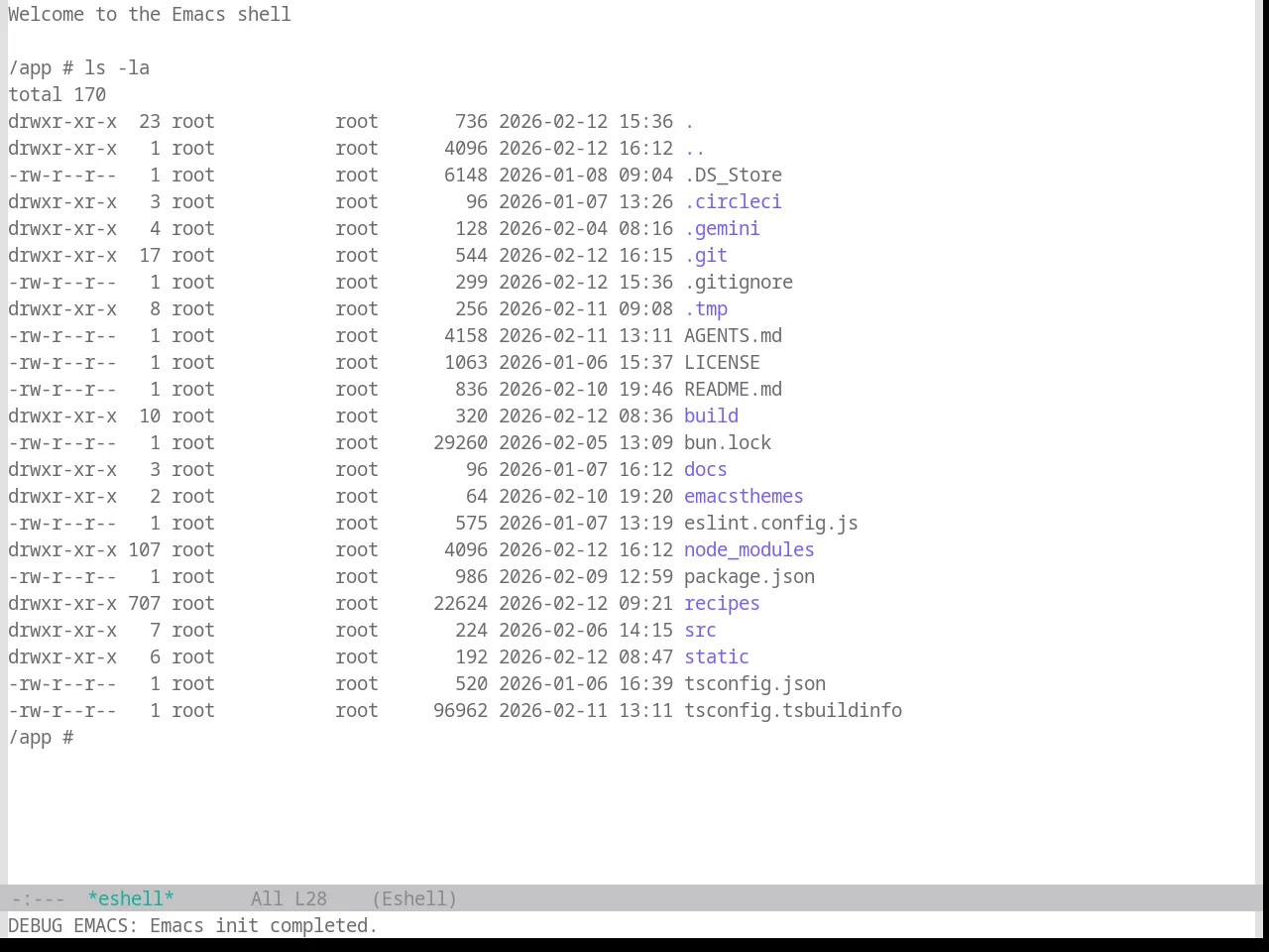 Base16 Unikitty Light Theme in eshell